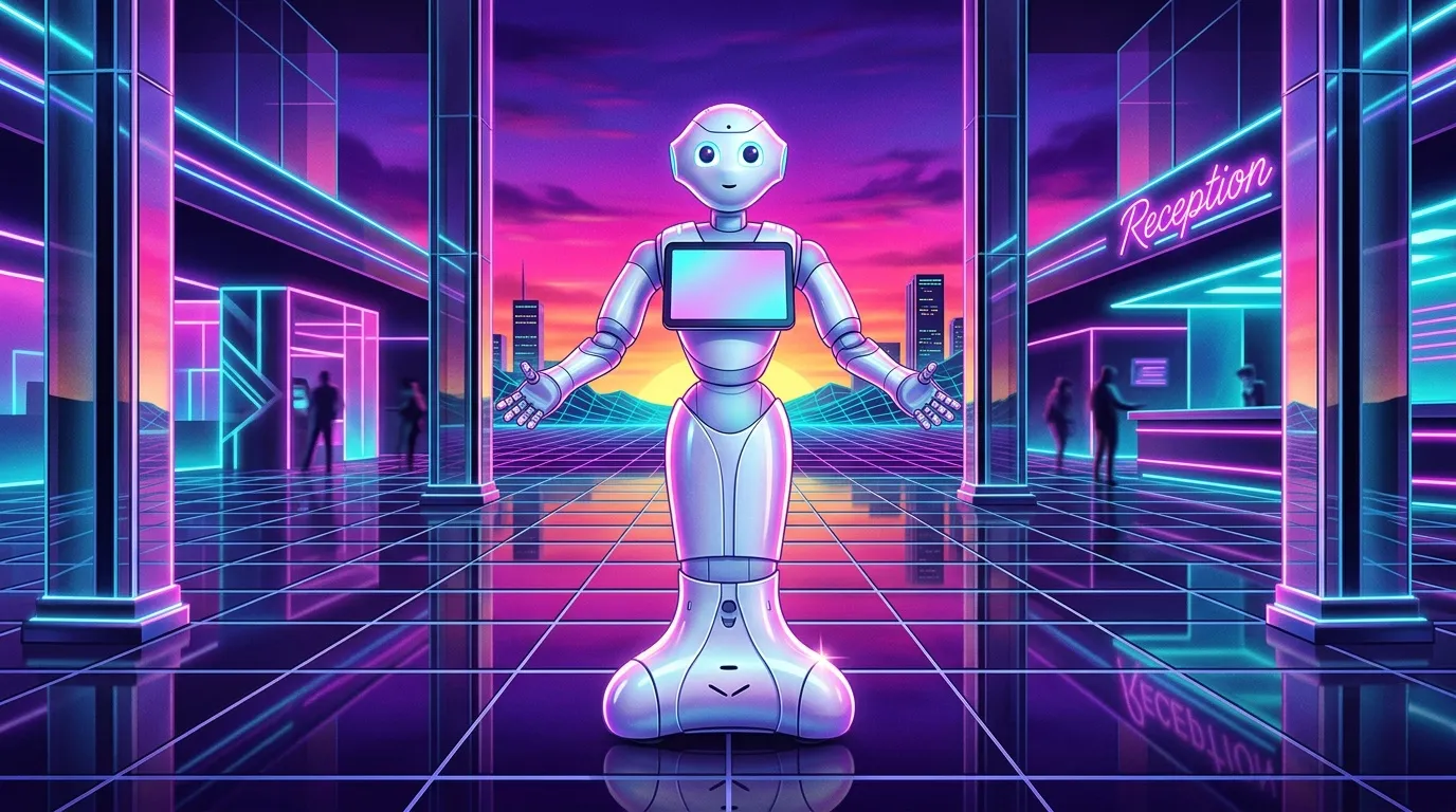 Pepper robot : le robot d'accueil social humanoïde