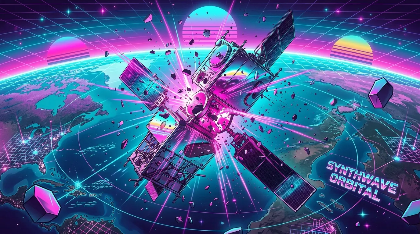Explosion Starlink : débris et risques en orbite basse