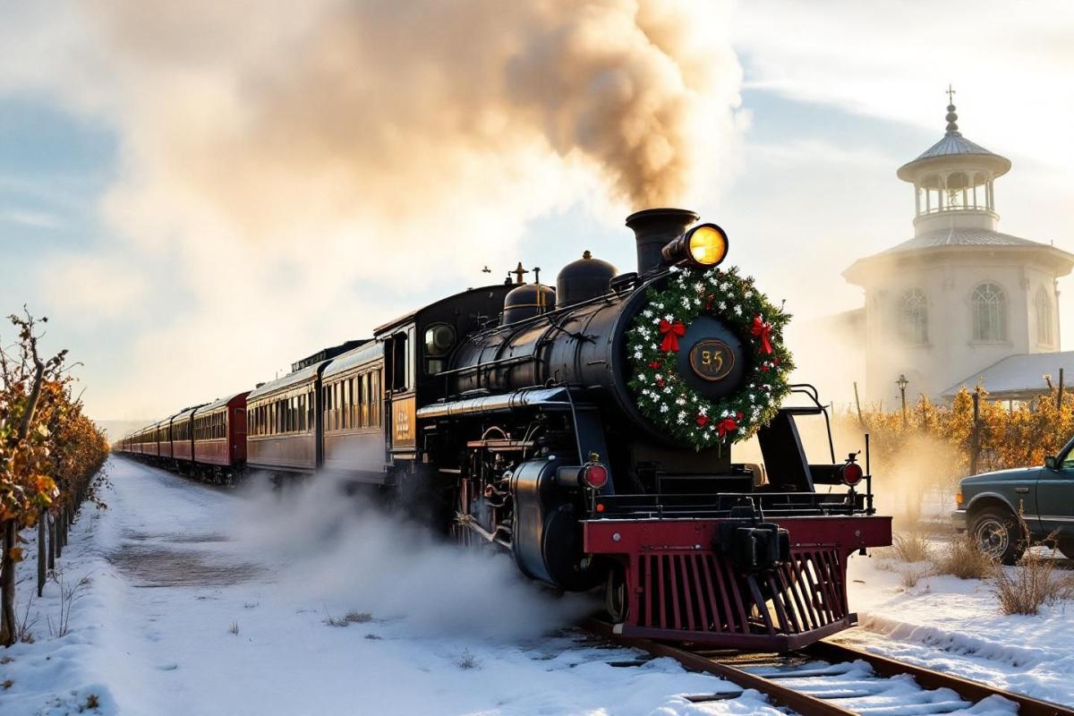 Attention : ce train de Noël magique affiche déjà complet (il reste quelques places)