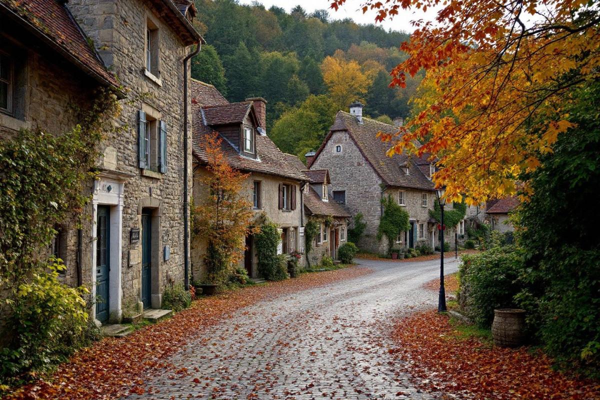 Ce bourg médiéval endormi attire des milliers de visiteurs chaque octobre