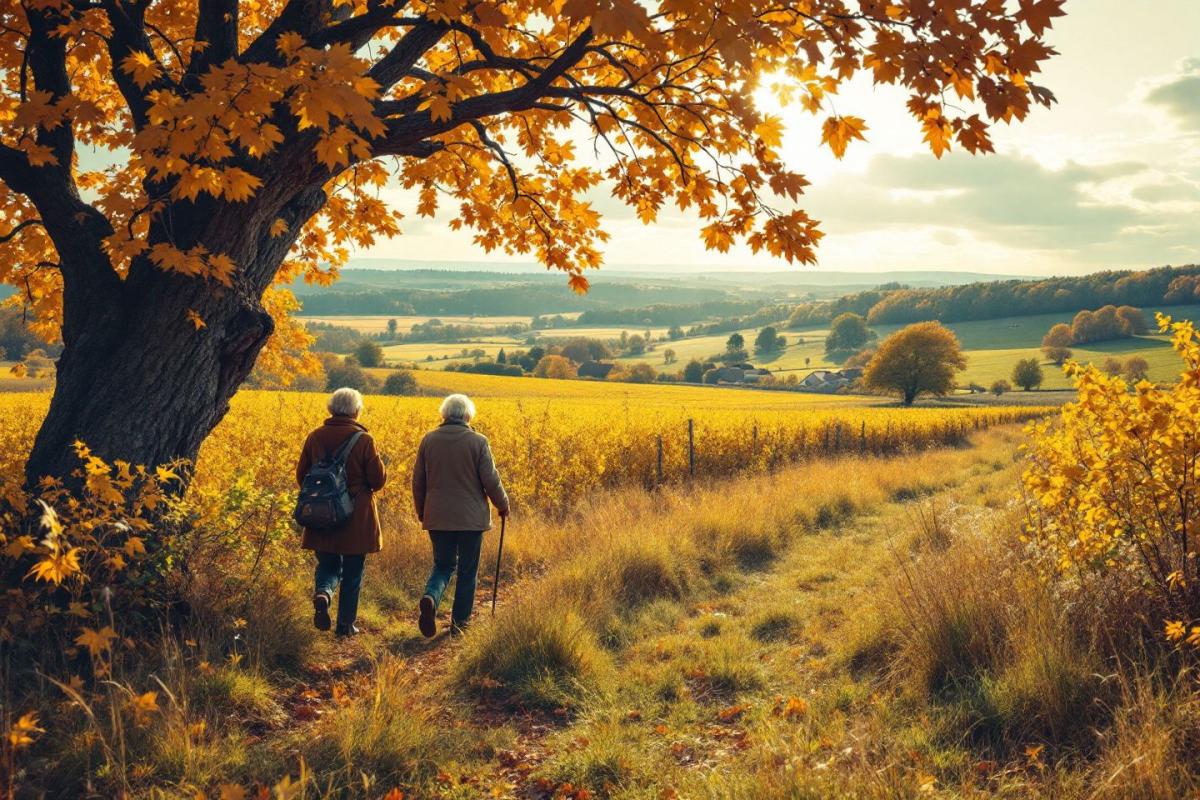 Cette campagne française plus dorée que la Sologne fait chavirer les retraités en automne