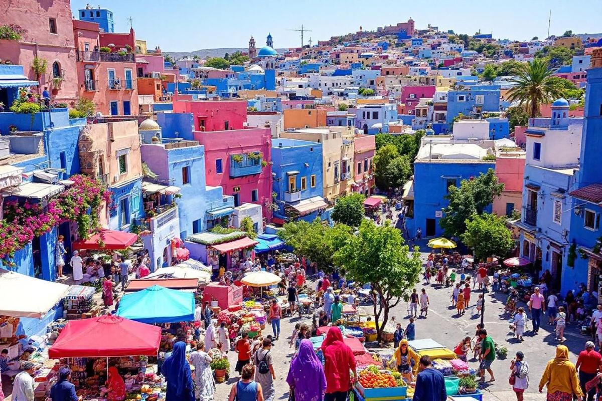 Chefchaouen : découvrez la deuxième ville la plus colorée du monde nichée au cœur du Maroc
