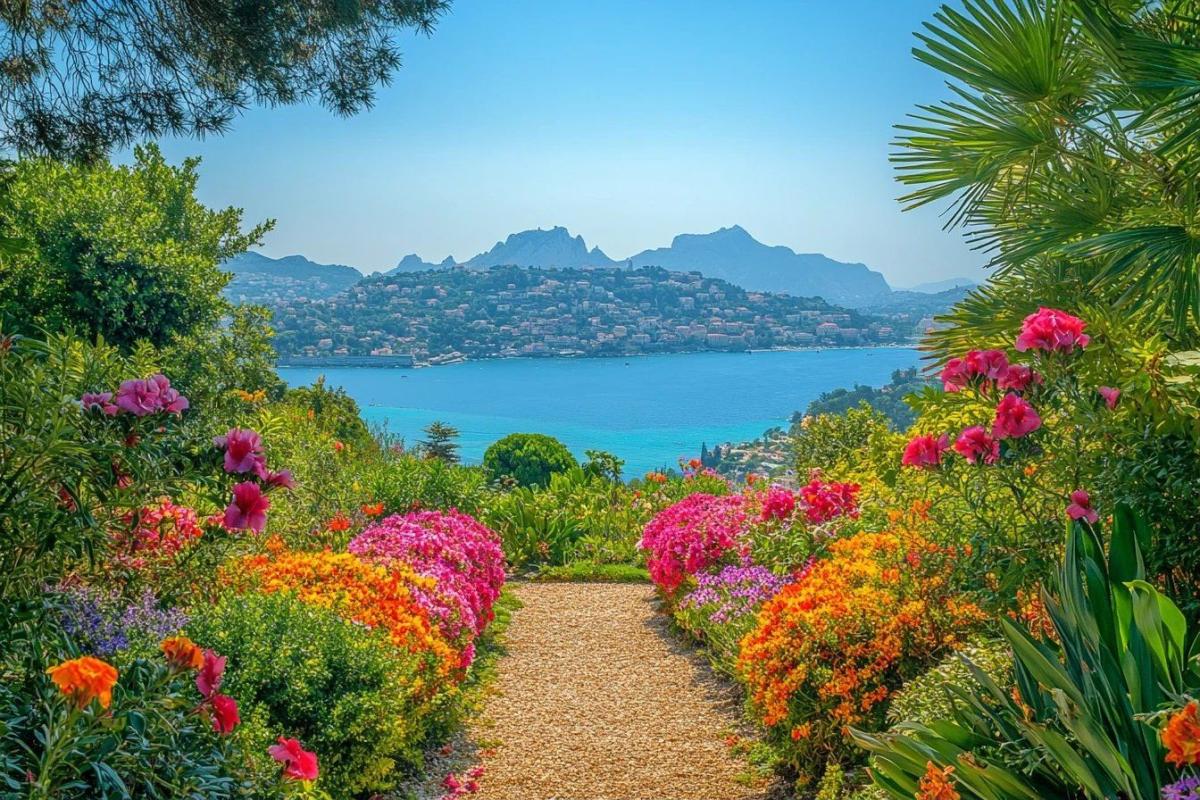 Découvrez ce jardin normand avec sa vue spectaculaire sur la baie du Mont-Saint-Michel