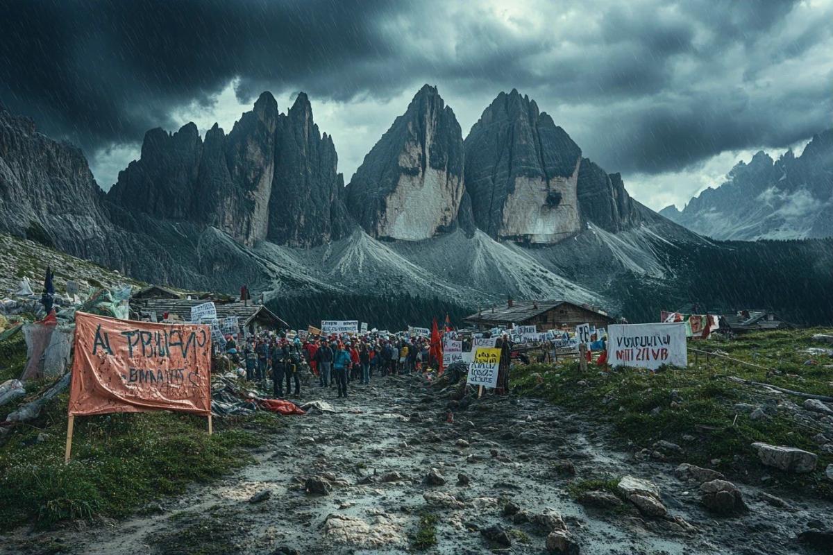 Les Dolomites en colère : comment la rébellion locale affecte les touristes dans cette région italienne