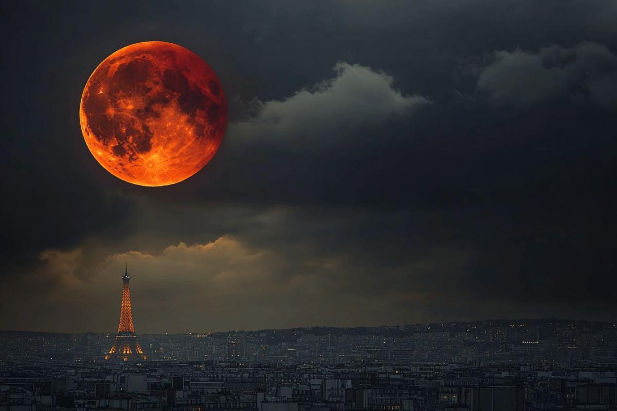 Éclipse totale de la Lune de Sang ce soir en France : Paris risque de la manquer