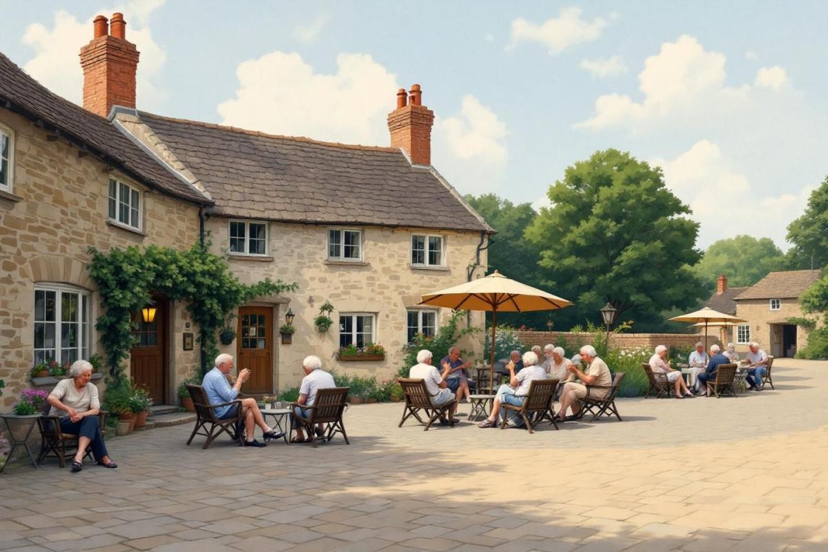 Ce village secret de Charente où 847 retraités ont trouvé le bonheur (vous devriez voir ça)