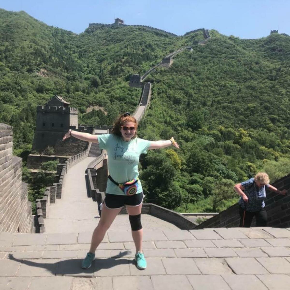 Grace Horton, a Henderson Alumni, Studied abroad in China with Henderson School of Business. 