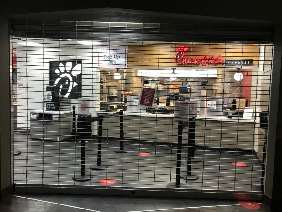 Campus Chick-Fil-A and Reddie Grill close due to COVID