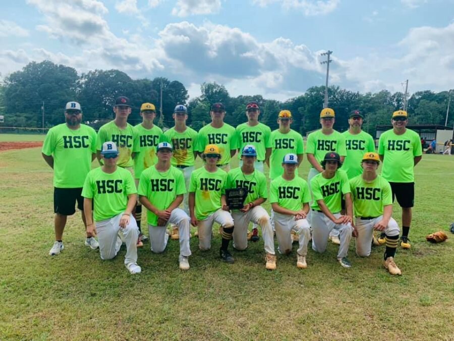 The Hot Spring County Highlighters after winning the Arkansas 17U Dixie League title.