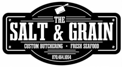 Salt and Grain Butcher Shop logo.