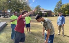 Henderson student egging phi sigma kappa member, Will Taylor, in the head.