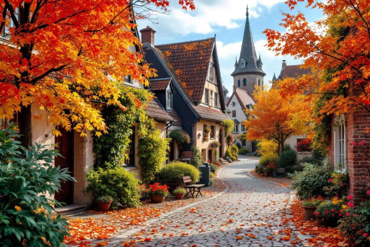 Ce village automnal rivalise avec les plus beaux d'Europe, pas seulement en été