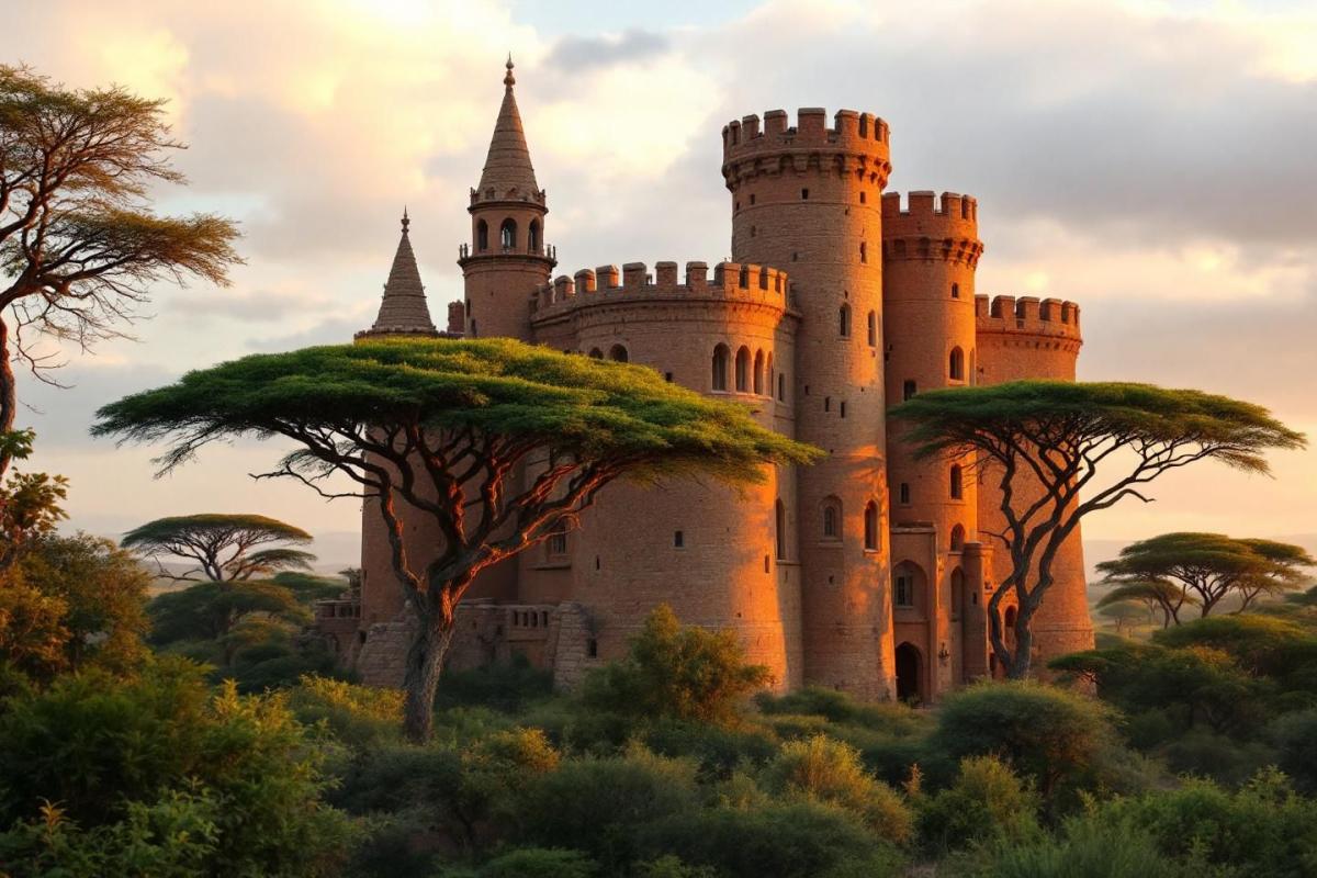 Châteaux d'Afrique méconnus : des joyaux qui rivalisent avec l'Europe