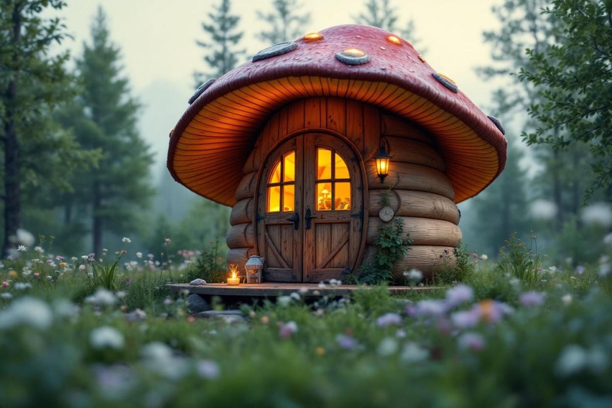 Dormir dans un champignon : le glamping le plus original et bluffant vous attend